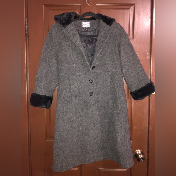 Girl’s Rothschild wool coat - Picture 1 of 5